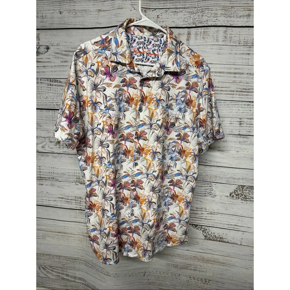 Robert Graham Osric Knit Shirt XL